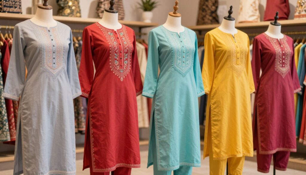 cotton kurtis for women