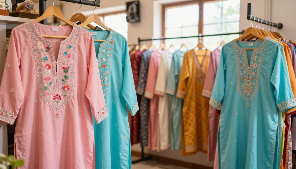 cotton kurtis for women